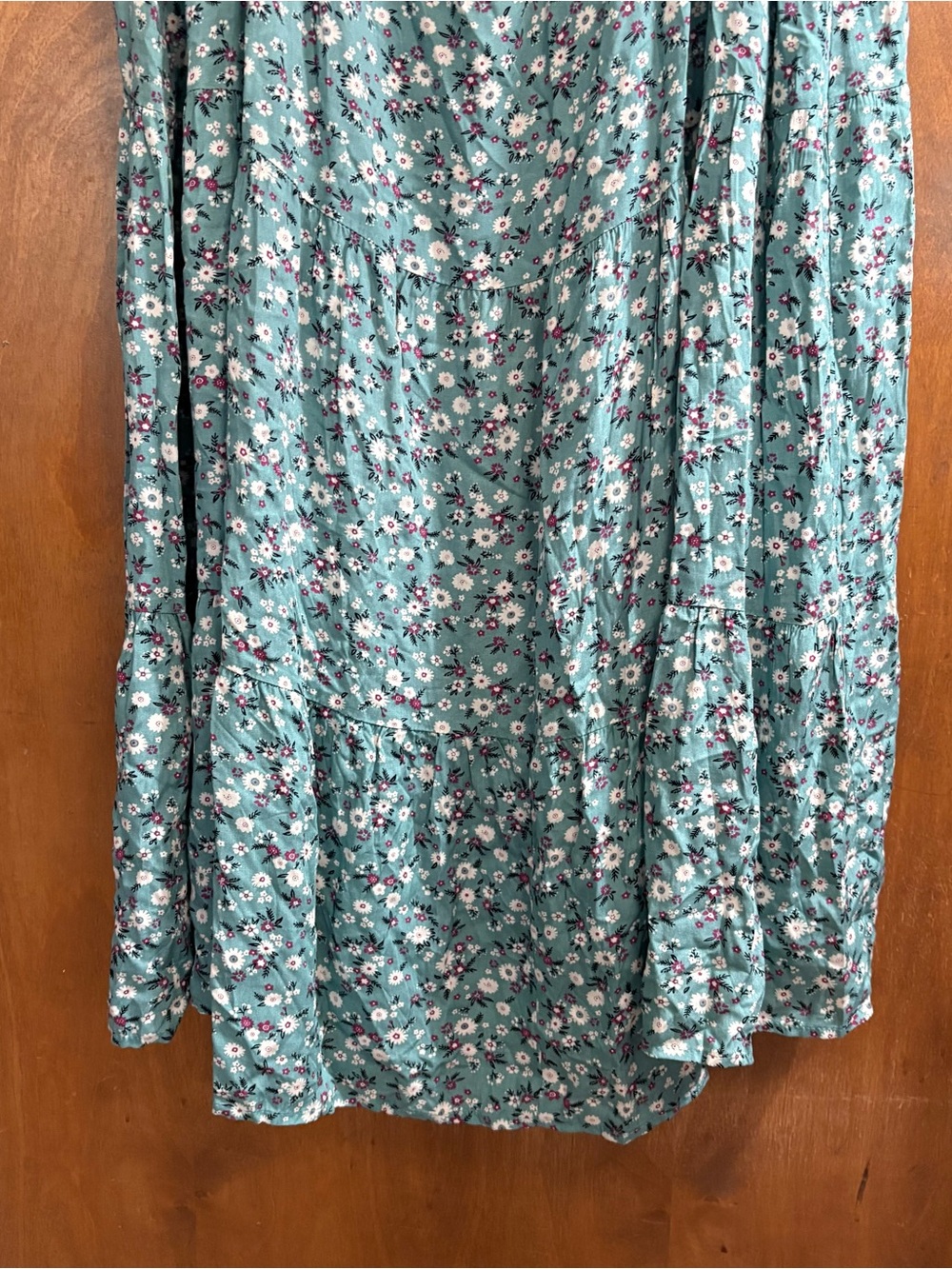 BloomChic Mint Green Ditsy Floral Sweetheart Maxi Dress NWT 18 20 Cottagecore - Picture 6 of 11